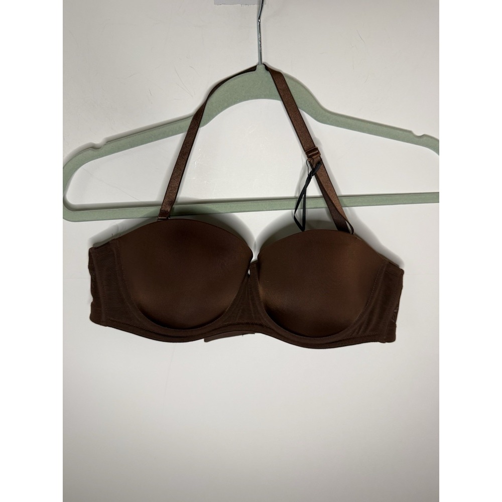Soma Telltale The Creator Strapless Bra Dolce Vida‎ Dark Nude Women's 38B New